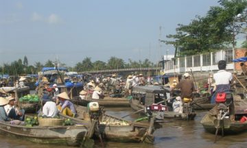 Cai Rang floating Market Excursion Can Tho